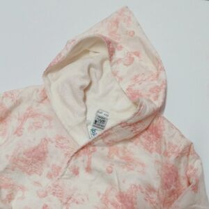 BABY NAY Baby / Toddler Pink Toile Hoodie Bathrobe